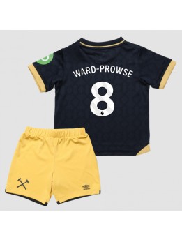 Billige West Ham United James Ward-Prowse #8 Tredjedraktsett Barn 2025-26 Kortermet (+ Korte bukser)